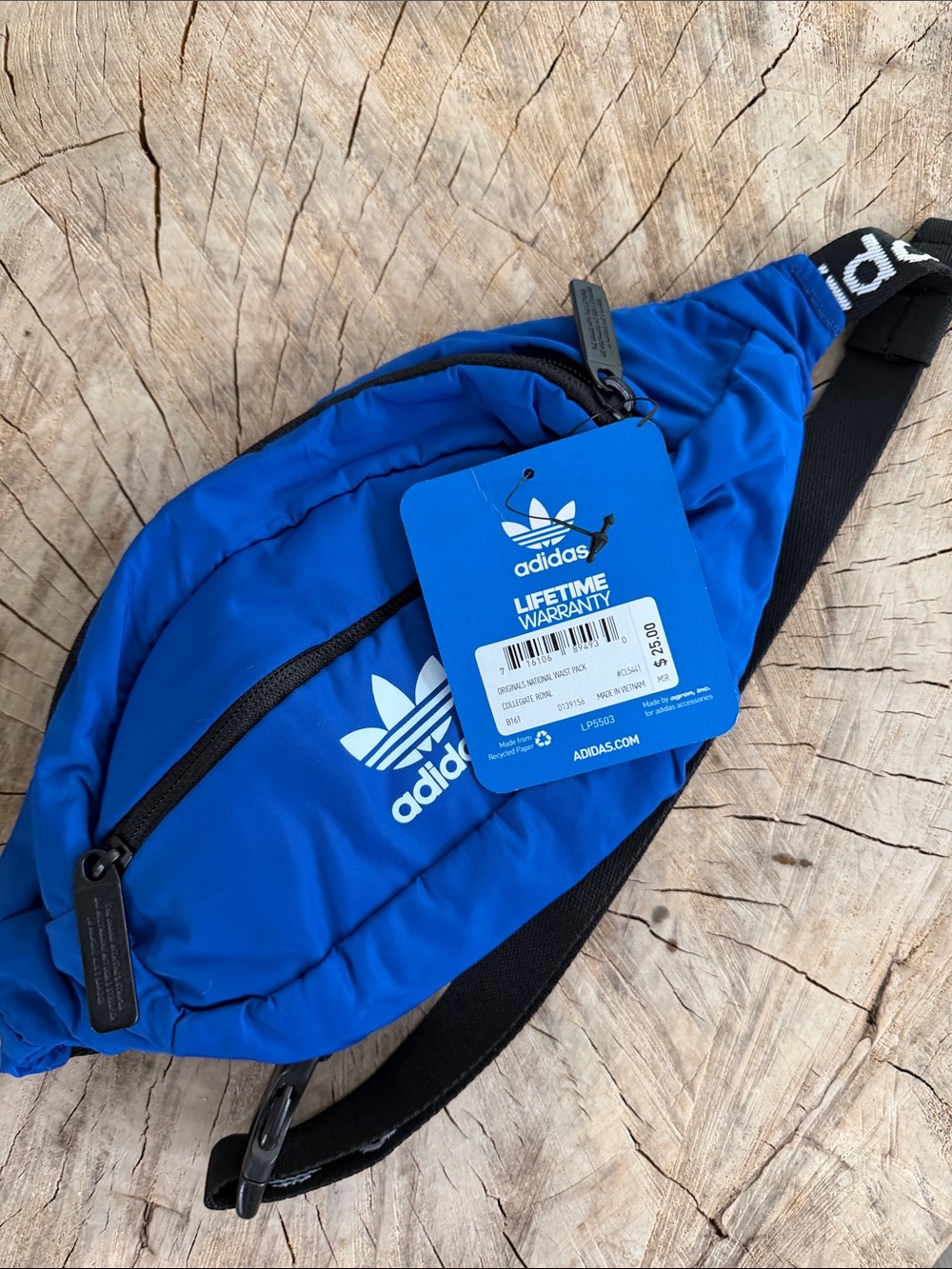 adidas Royal Blue Trefoil Waist Pack